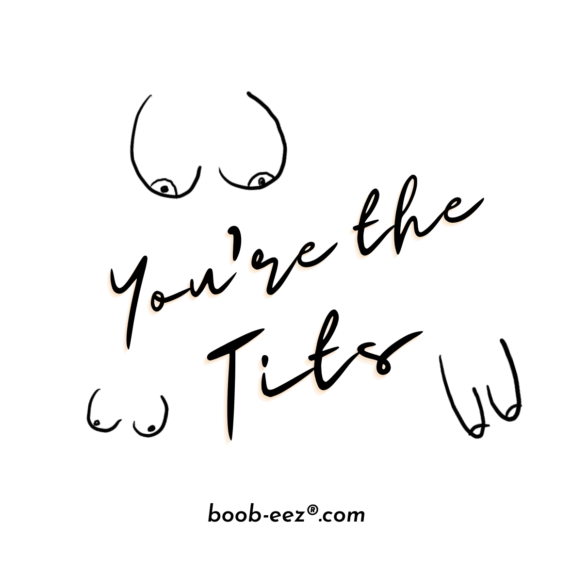 Stickers by boob-eez® Boob-eez