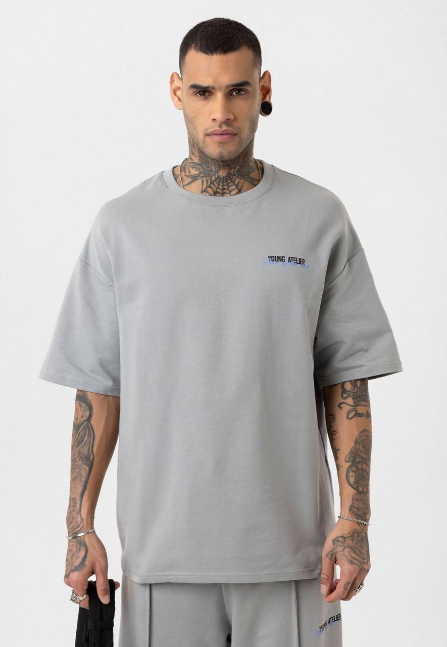 Young Atelier Oversized T-Shirt & Tracksuit Set Withinblack