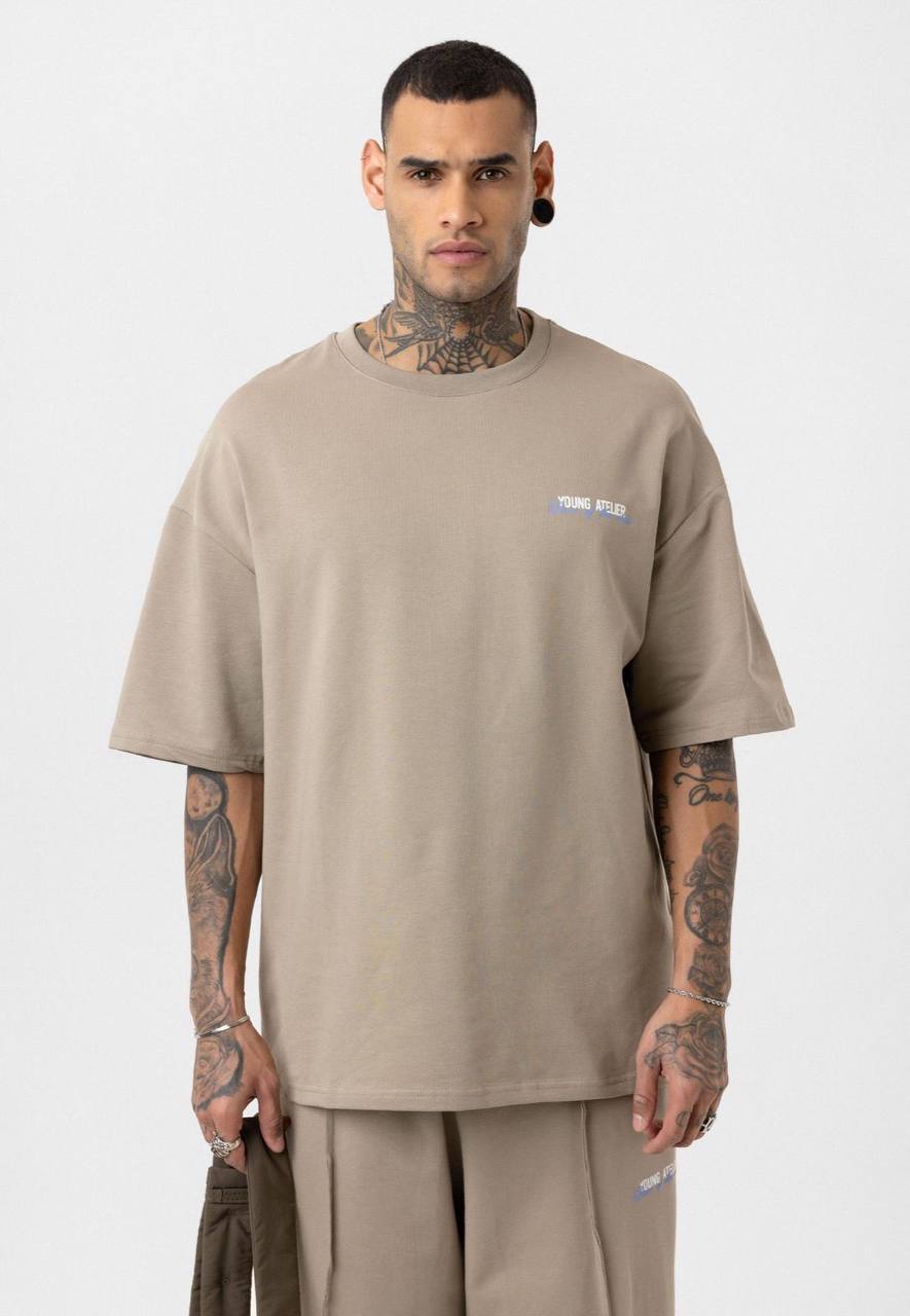 Young Atelier Oversized T-Shirt & Tracksuit Set Withinblack