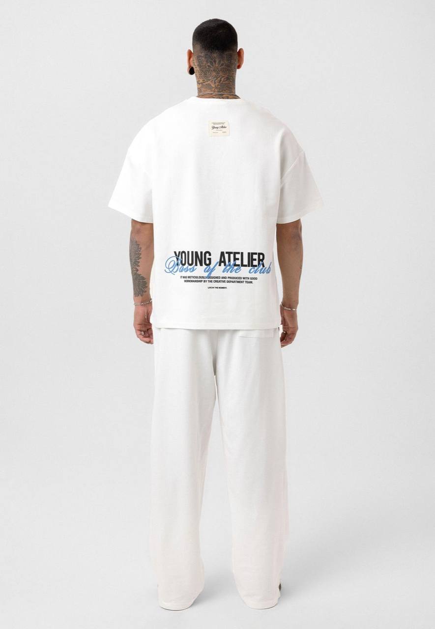 Young Atelier Oversized T-Shirt & Tracksuit Set Withinblack