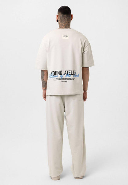 Young Atelier Oversized T-Shirt & Tracksuit Set Withinblack