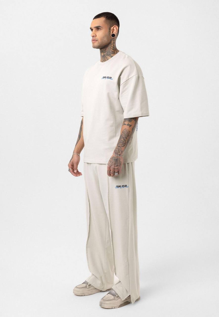 Young Atelier Oversized T-Shirt & Tracksuit Set Withinblack