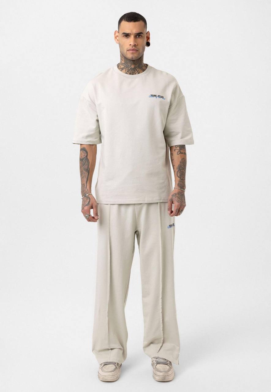 Young Atelier Oversized T-Shirt & Tracksuit Set Withinblack