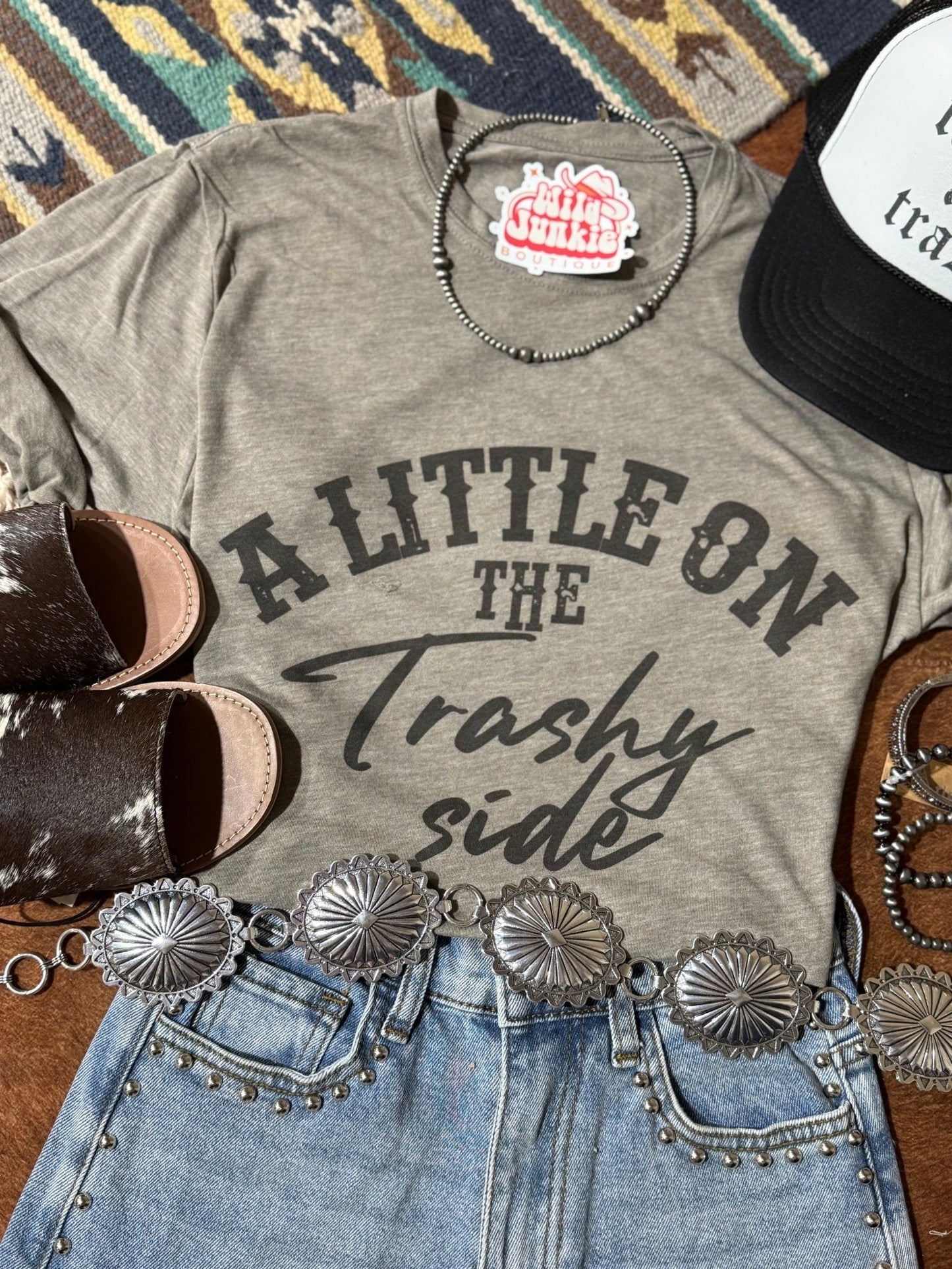 A Little On The Trashy Side Graphic Tee Wild Junkie
