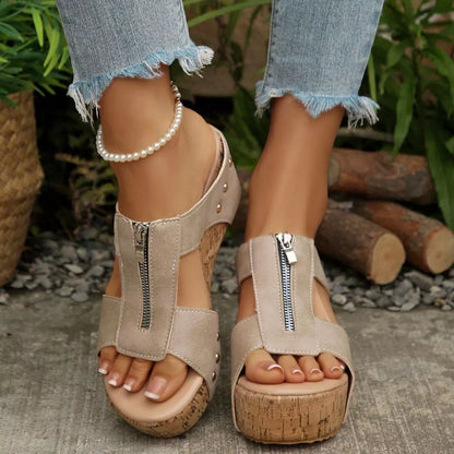 Open Toe Wedge Sandals New Era Fashion LLc