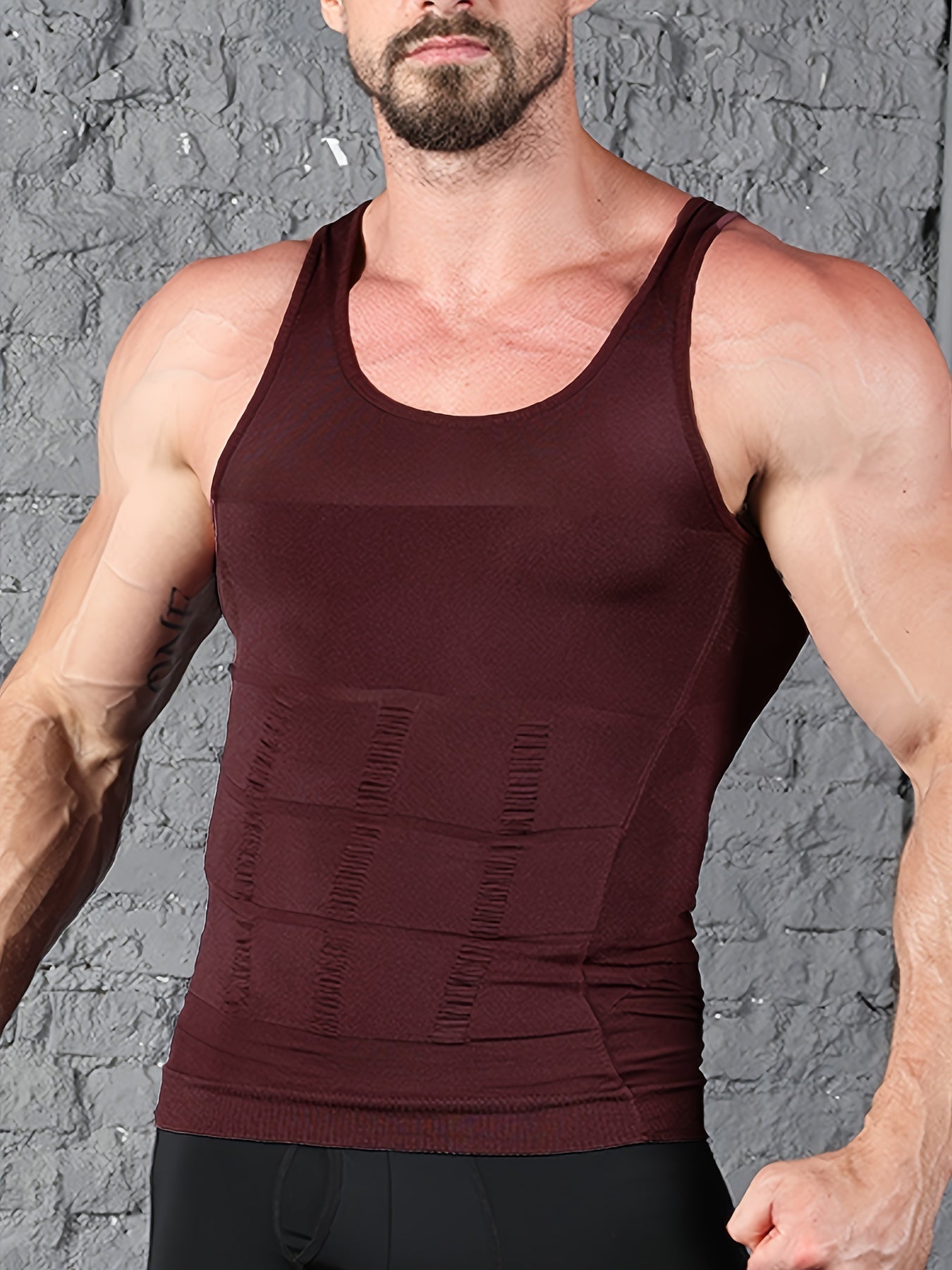 Men's Compression Body Shaper Tank Top, Slimming Vest NovaCart