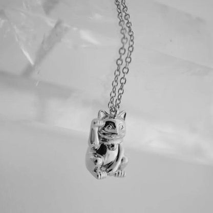 Lucky Cat Charm Necklace Shop Style & More | Fresh Looks, Everyday Deals & Free Shipping