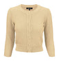 3/4 Sleeve Cute Pattern Cropped Cardigan Sweater Shop Style & More | Fresh Looks, Everyday Deals & Free Shipping