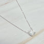 Brilliant Sparkle Moissanite Floating Necklace Shop Style & More | Fresh Looks, Everyday Deals & Free Shipping