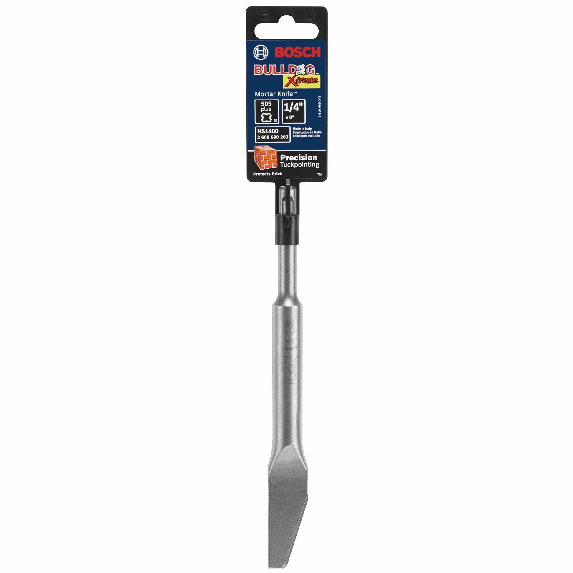 BOSCH HS1400 1/4 In. SDS-plus® Bulldog™ Xtreme Mortar Knife VM Hardware
