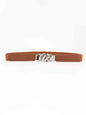 ElegantStyle Zinc Alloy Buckle Elastic PU Belt – Versatile and Stylish Accessory See size chart under “more details” The Fashion Celestial