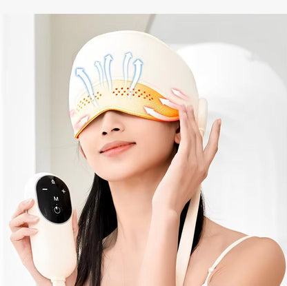 Heated Head & Eye Massager – Sleep Aid Pain Relief Device SmartPursue™