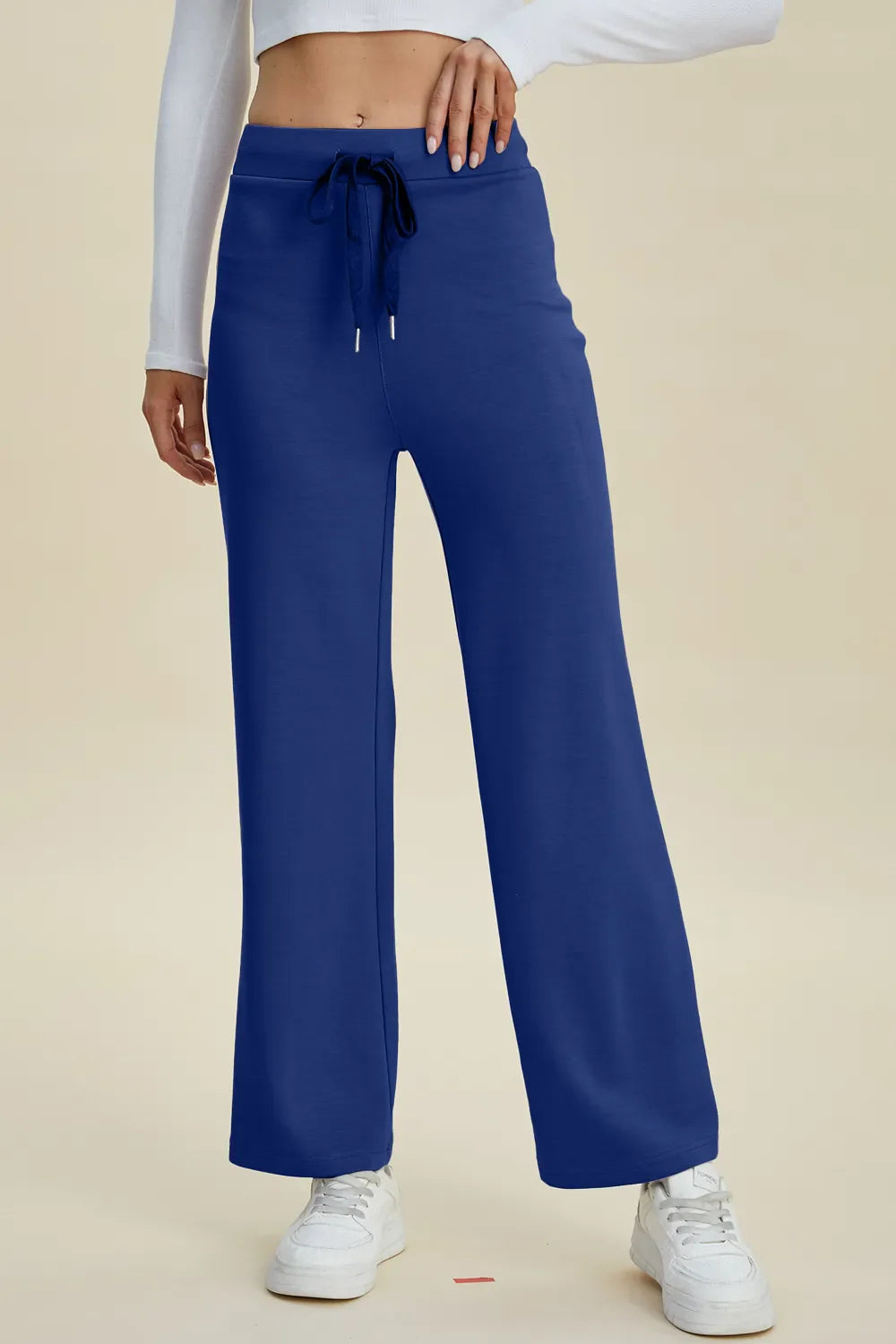 Basic Bae Full Size Air Scuba Drawstring Wide Leg Pants New Era Fashion LLc