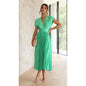 Elegant Pleated Casual Loose Zip Sleeveless Dress Grayceful LLC