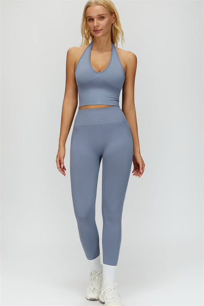 The Delight Jacket Sports Bra Leggings 3-Piece Set Fitglutes Activewear Gymwear Sportswear & Workout Clothes