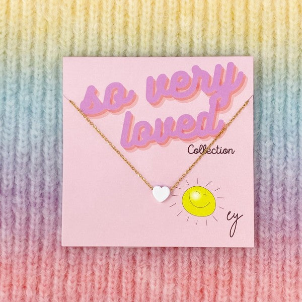 So Very Loved Heart Necklace Shop Style & More | Fresh Looks, Everyday Deals & Free Shipping