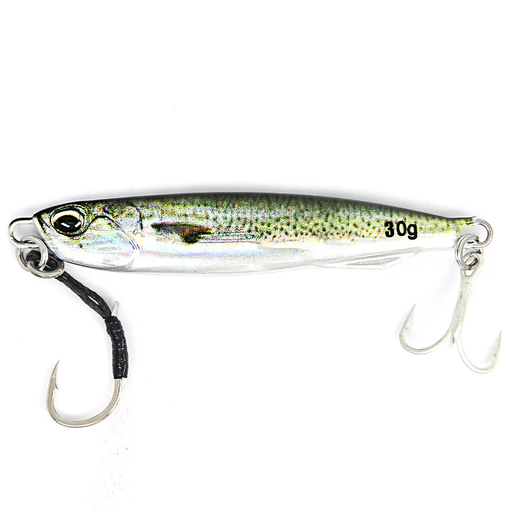 B&U Metal Cast Jig - 3D Printed Spoon Casting Jigging for Saltwater Fishing - 30G/40G/60G Artificial Bait Tackle with Enhanced Durability and Realistic Design NovaCart