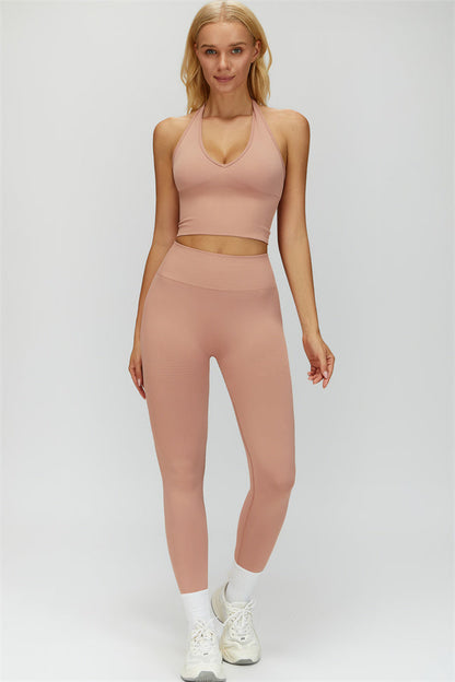 The Delight Jacket Sports Bra Leggings 3-Piece Set Fitglutes Activewear Gymwear Sportswear & Workout Clothes