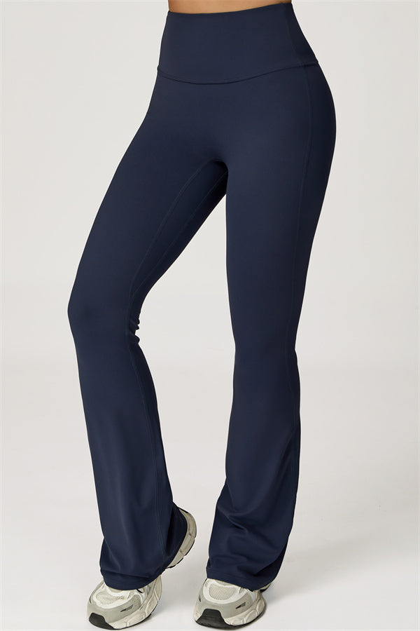 The Lily Belle Crop Top Flared Leggings 2-Piece Set Fitglutes Activewear Gymwear Sportswear & Workout Clothes