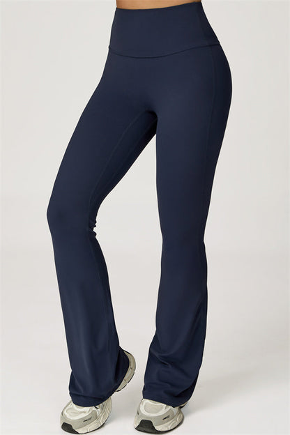 The Lily Belle Crop Top Flared Leggings 2-Piece Set Fitglutes Activewear Gymwear Sportswear & Workout Clothes