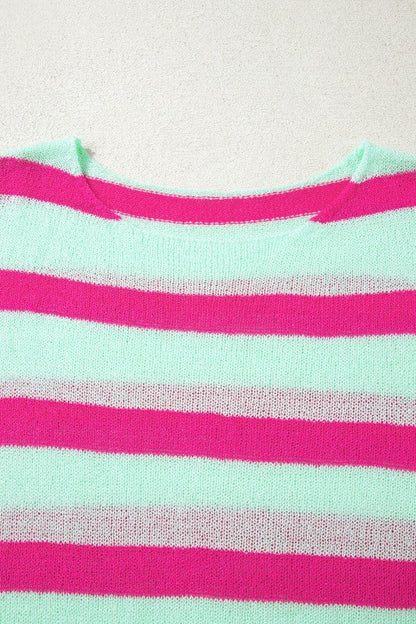 Stripe Round Neck Sweater Shop Style & More | Fresh Looks, Everyday Deals & Free Shipping