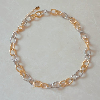 Every Two Links Gold And Silver Chain Necklace Shop Style & More | Fresh Looks, Everyday Deals & Free Shipping