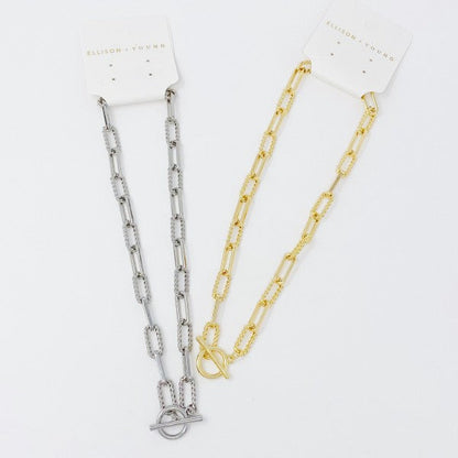 Toggle Chain Link Necklace Shop Style & More | Fresh Looks, Everyday Deals & Free Shipping