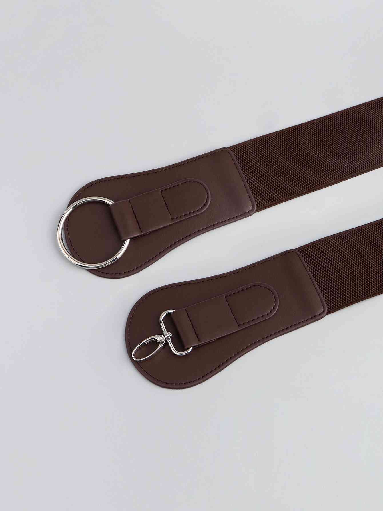 Elegant Fashion PU Elastic Wide Belt – Adjustable Comfort Fit See size chart under “more details” The Fashion Celestial
