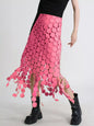 Fringe Midi Skirt See size chart under “more details” The Fashion Celestial