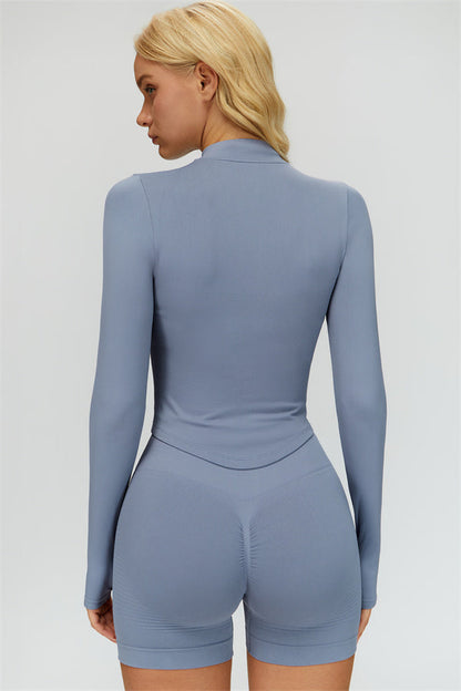 The Delight Jacket Shorts 2-Piece Set Fitglutes Activewear Gymwear Sportswear & Workout Clothes