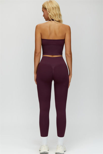 The Delight Jacket Sports Bra Leggings 3-Piece Set Fitglutes Activewear Gymwear Sportswear & Workout Clothes