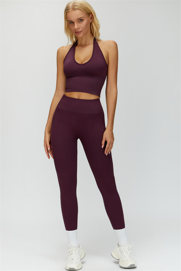 The Delight Jacket Sports Bra Leggings 3-Piece Set Fitglutes Activewear Gymwear Sportswear & Workout Clothes