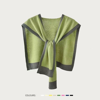 Air-conditioned Room Shawl Shoulder Neck Protection Fake Collar Skirt Grayceful LLC
