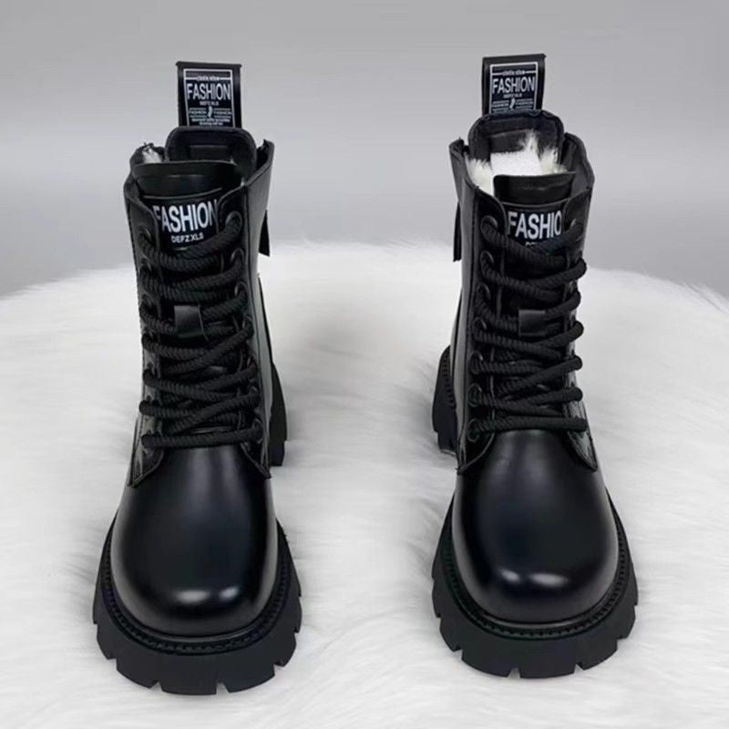 Women’s Padded Insulated Winter Boots – Stylish Thick Sole Snow Boots FitiqueFit