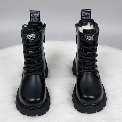 Women’s Padded Insulated Winter Boots – Stylish Thick Sole Snow Boots FitiqueFit