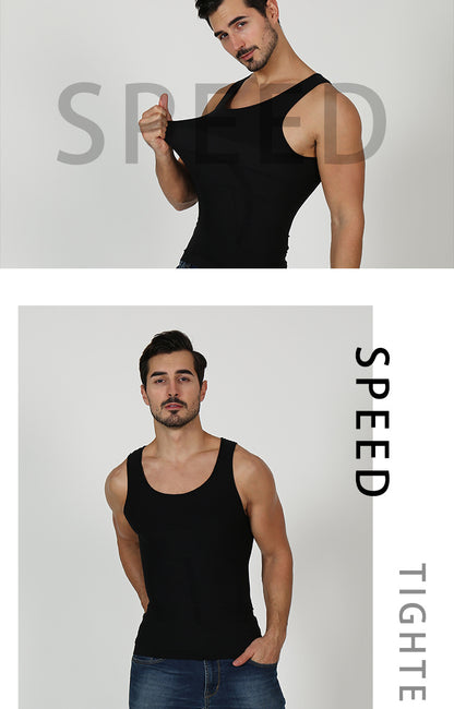 Men's Compression Body Shaper Tank Top, Slimming Vest NovaCart
