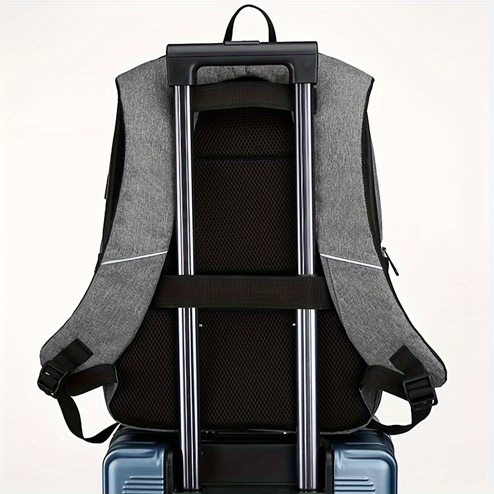 Men's Anti-theft Laptop Backpack, Travel Large Capacity Business Bag Shoulder Bag NovaCart