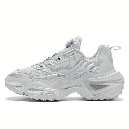 Men'S Breathable Running Shoes - Lightweight Sneakers with Cushioned TPU Sole, Lace-Up Closure, Non-Slip Rubber Outsole - All-Season Gym, Jogging, Gym Footwear, Striped Design, Comfortable Fit, Fitness Enthusiasts NovaCart