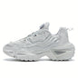 Men'S Breathable Running Shoes - Lightweight Sneakers with Cushioned TPU Sole, Lace-Up Closure, Non-Slip Rubber Outsole - All-Season Gym, Jogging, Gym Footwear, Striped Design, Comfortable Fit, Fitness Enthusiasts NovaCart