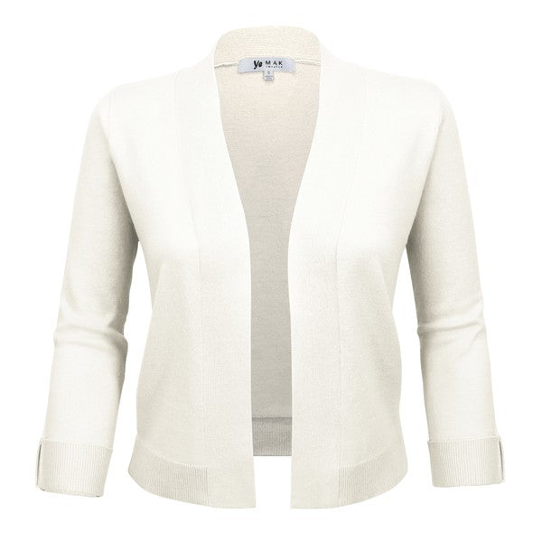 Open Front Cropped Bolero Shrug Cardigan Shop Style & More | Fresh Looks, Everyday Deals & Free Shipping