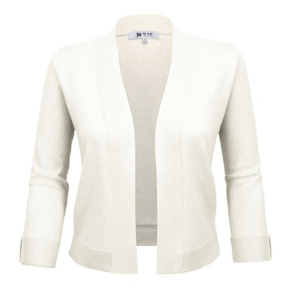 Open Front Cropped Bolero Shrug Cardigan Shop Style & More | Fresh Looks, Everyday Deals & Free Shipping