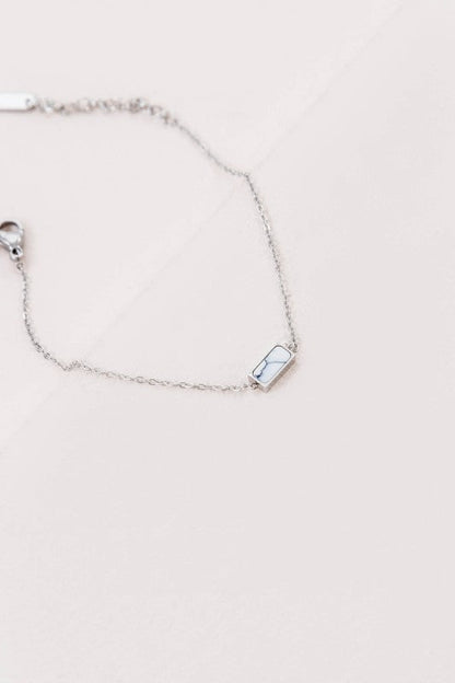 Beaming Bar Stone Bracelet | Silver Shop Style & More | Fresh Looks, Everyday Deals & Free Shipping