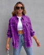 Fashion Ripped Shirt Jacket Female FitiqueFit