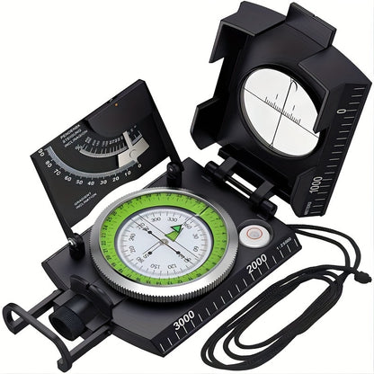 Multifunctional Luminous Dial Waterproof Anti-fog Accurate Compass For Hiking Camp NovaCart