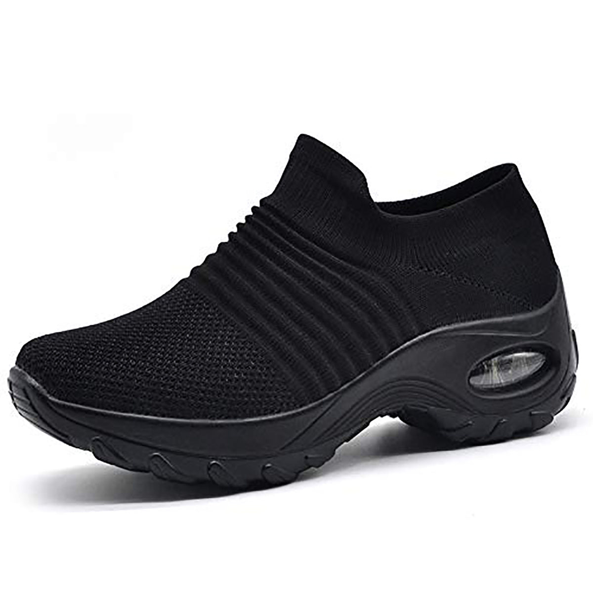 Women's Air Cushion Sole Chunky Sneakers - Lightweight Mesh Low Top Running Shoes - Breathable & Comfortable - For Women - Suitable for Running, Walking & Casual Wear - Great Gift for Fitness Enthusiasts NovaCart