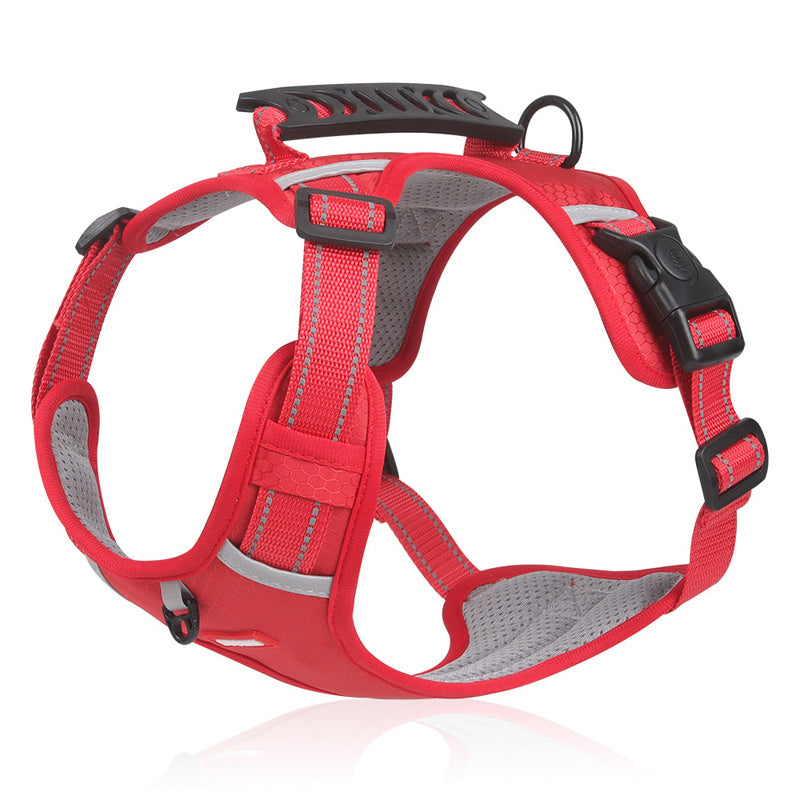 Adjustable No-Pull Pet Harness for Dogs & Cats - Soft Padded Harness with Easy Control Handle for Large Breeds - Prevents Choking and Pulling - Comfortable and Secure Fit - For Dog & Cat Owners - Suitable for Walking, Trainin NovaCart