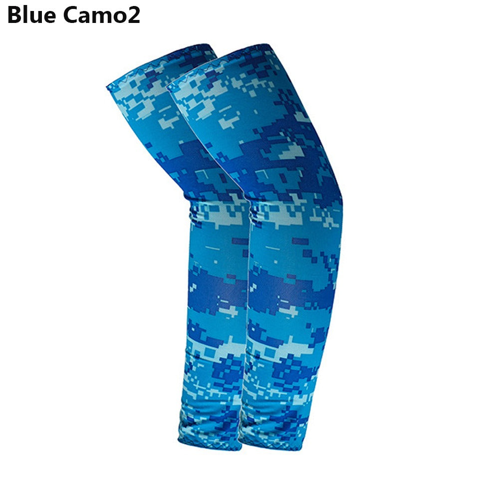 2pcs Arm Sleeves - Warm, Cooling, Sports Sleeve Hand Covers for Running, Fishing, Cycling | Durable Textile Material, Black with Colorful Patterns, Hand Washable, Sports Armwear | Patterned Sleeve | Woven Texture NovaCart
