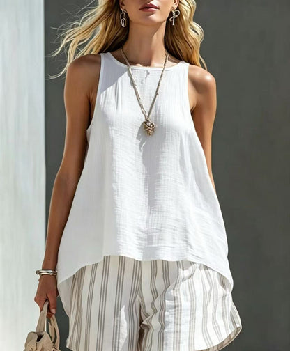 Women's V-Neck Long-Sleeve Loose-Fit Button-Up Shirt FitiqueFit