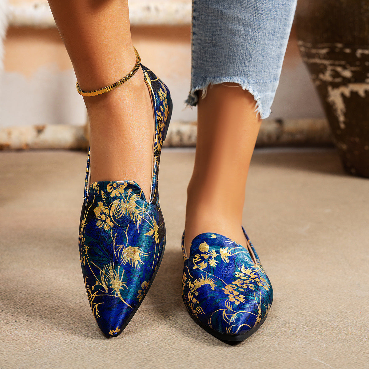 Women’s Flat Pointed-Toe Thin Shoes — Casual Everyday Flats FitiqueFit