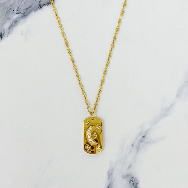 Mystical Moon And Stars Necklace Shop Style & More | Fresh Looks, Everyday Deals & Free Shipping